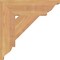 Ekena Millwork Traditional Traditional Smooth Bracket, Western Red Cedar, 3 1/2"W x 14"D x 14"H BKT04X14X14TRA01SWR - alternate 3